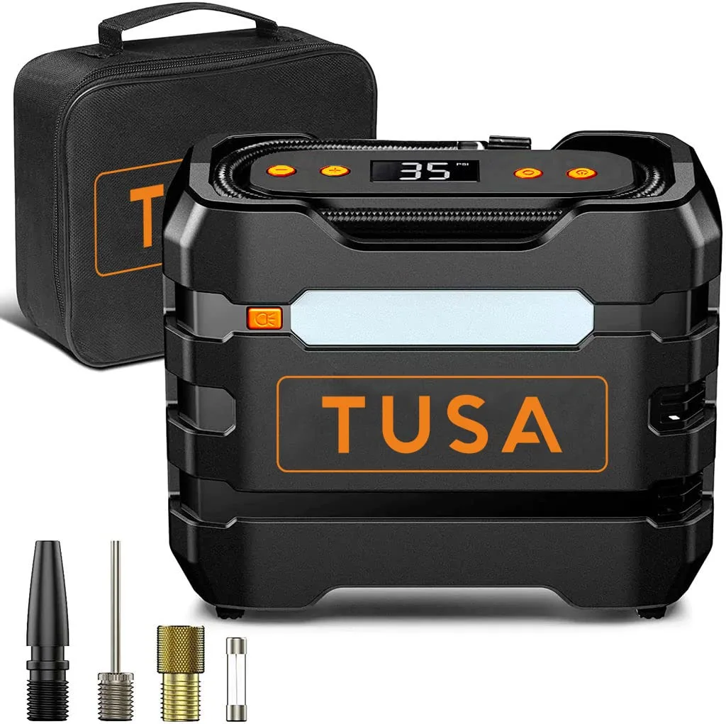 TUSA Portable air Compressor for Car