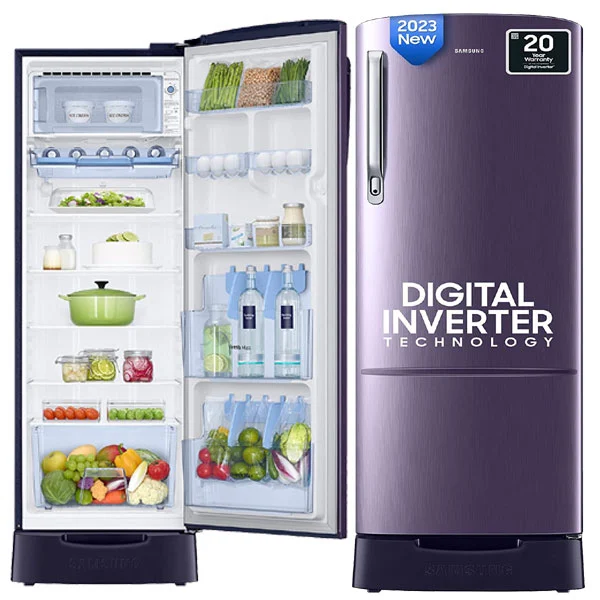 5-Star Refrigerators Under 20000 - Samsung 246 L 3 Star 