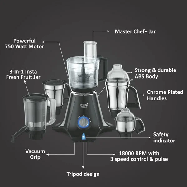 best mixer grinder Preethi Zodiac MG-218